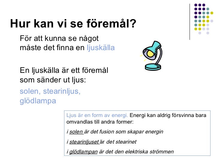vad är ljus